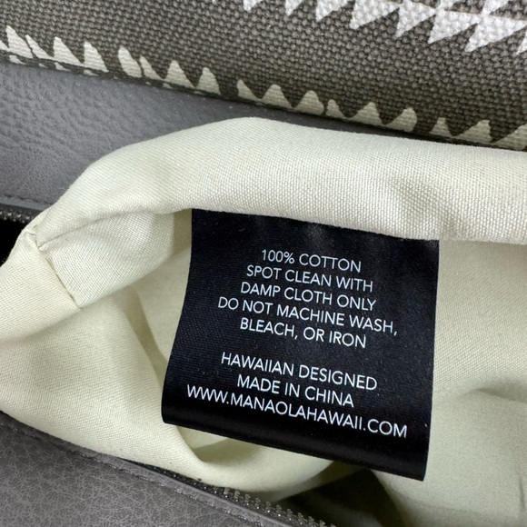 NWT! Manaola Hawaii Large Kaulu Tote Nihoku Stone - Picture 12 of 15